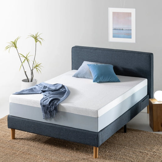 Spa Sensations by Zinus 12" Gel Essential Memory Foam Mattress, King