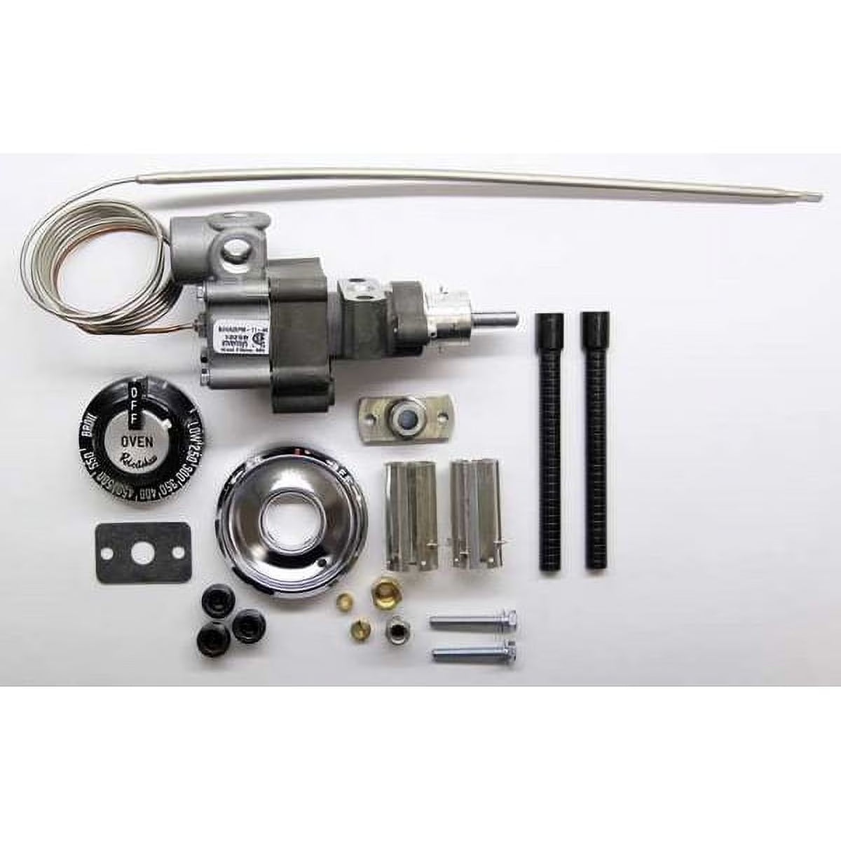 Robertshaw Gas Thermostat, 1/4 in Pipe,250 to 550 F 4350-027