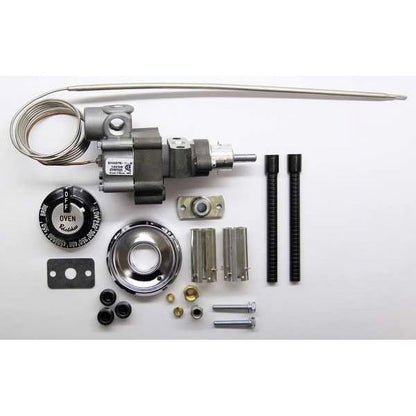Robertshaw Gas Thermostat, 1/4 in Pipe,250 to 550 F 4350-027