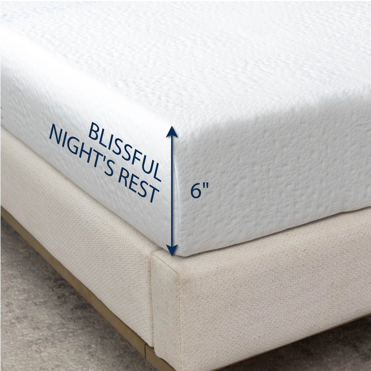 MLILY Essence Sleep 6" Twin Size Memory Foam Mattress