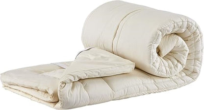 Sleep & Beyond myTopper, 100% Washable Wool Mattress Topper, Full 54x7", 1.5in thick