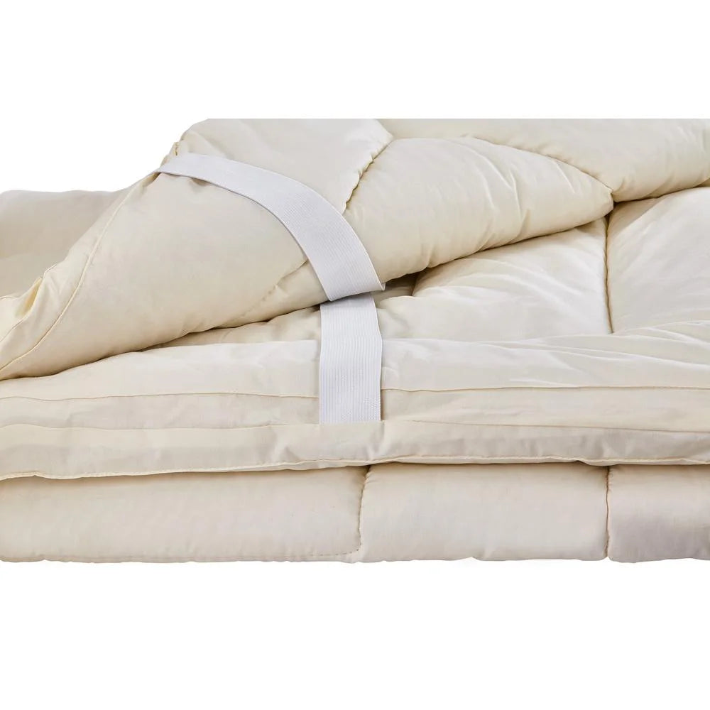 Sleep & Beyond myTopper, 100% Washable Wool Mattress Topper, Full 54x7", 1.5in thick