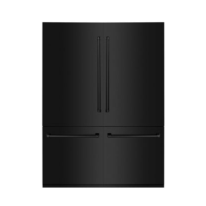 ZLINE KITCHEN AND BATH RBIVBS60 french door built in refrigerator