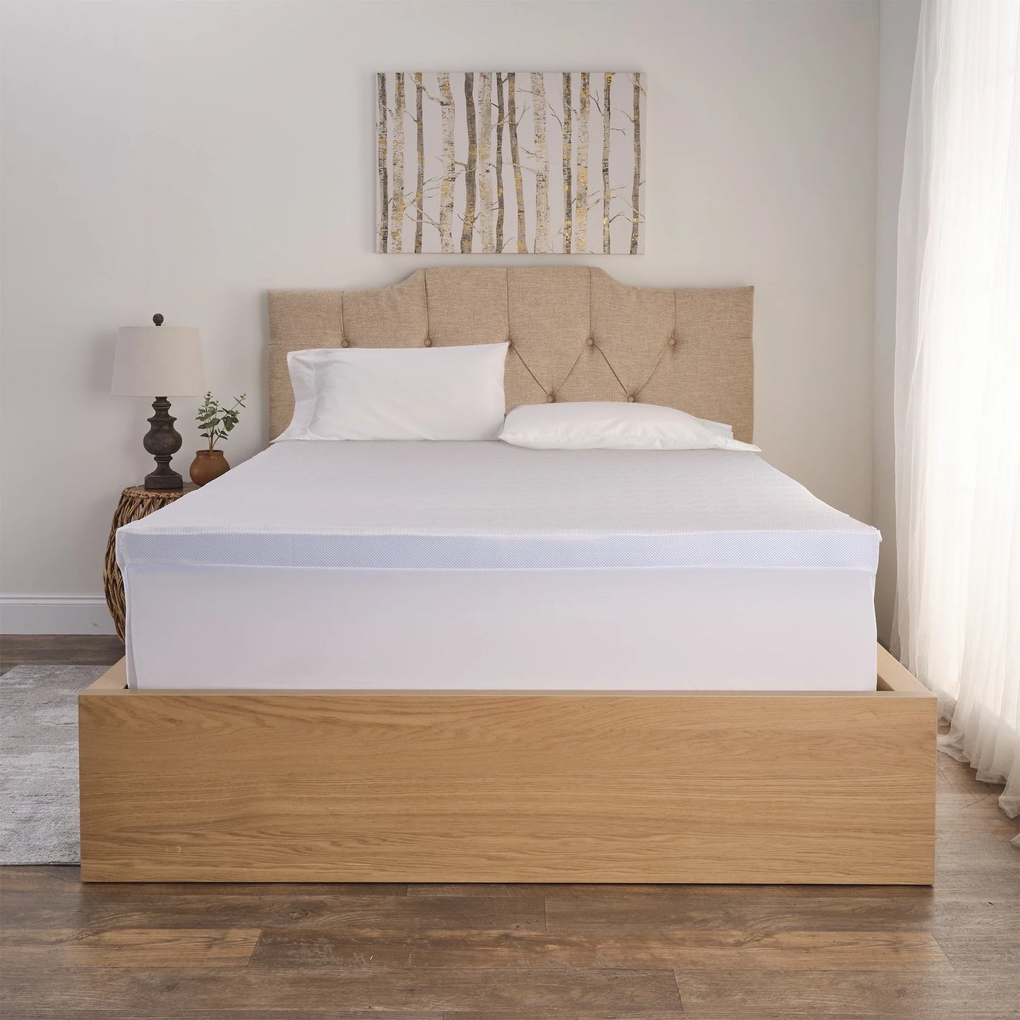 Allswell 3" Mattress Topper Featuring Tranquility Foam, Queen