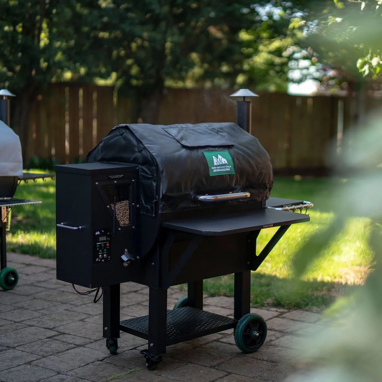 Green Mountain Grills 6003 Insulated BBQ Grill Protective Thermal Blanket, Black