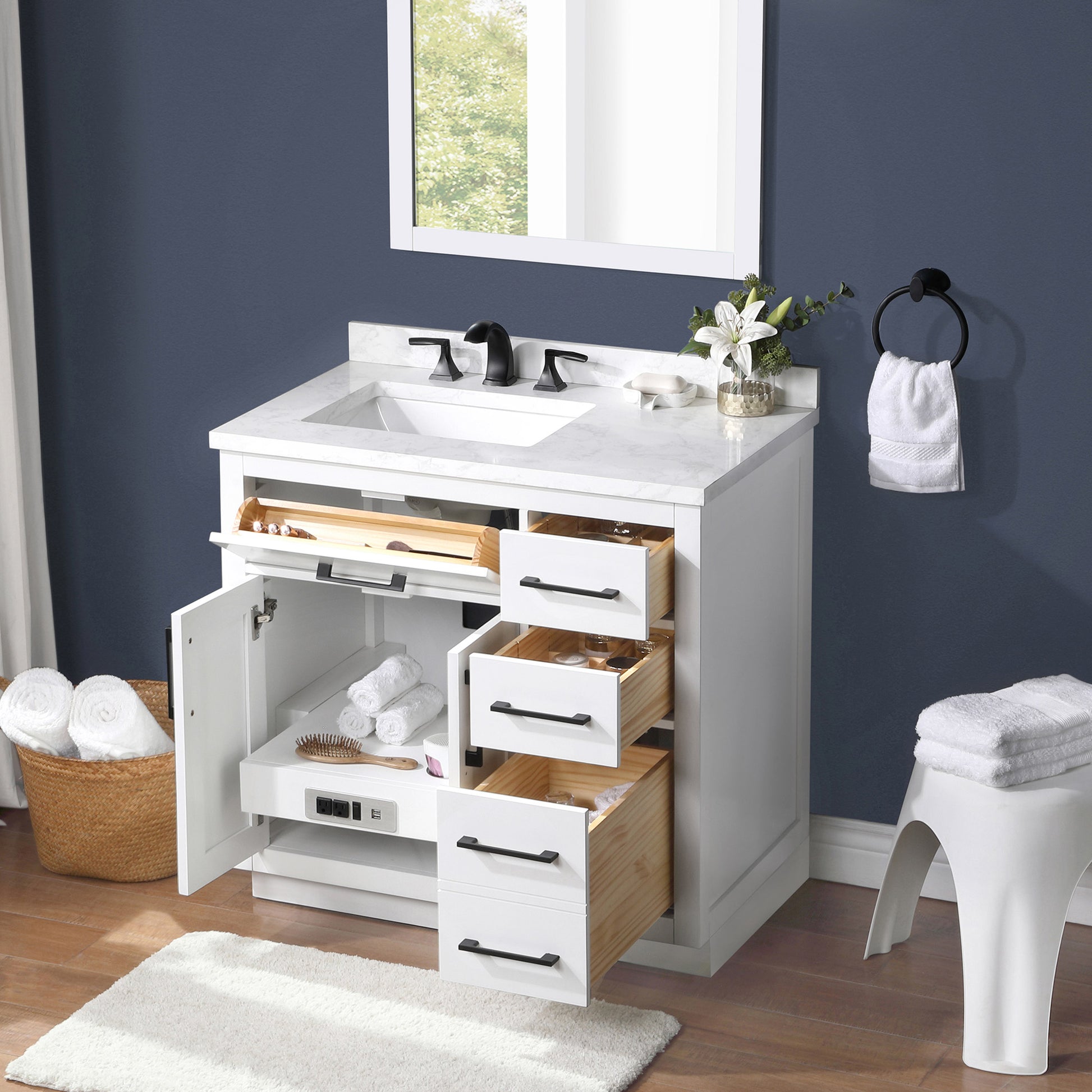 OVE Decors Alonso Bath Vanity in White