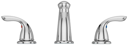 Pfirst Series 2-Handle 8" Widespread Bathroom Faucet in Brushed Nickel