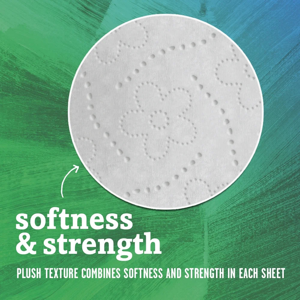 Seventh Generation White Bathroom Tissue, Toilet Paper, 500 Sheets