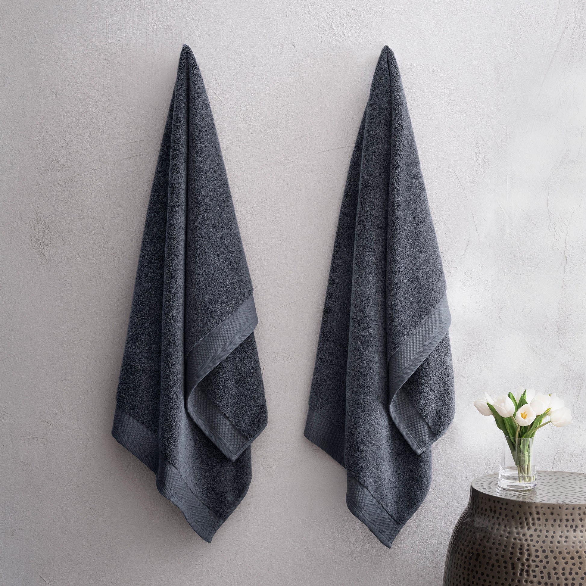 Charisma 100% Egyptian Cotton Bath Towels, 2-piece Set