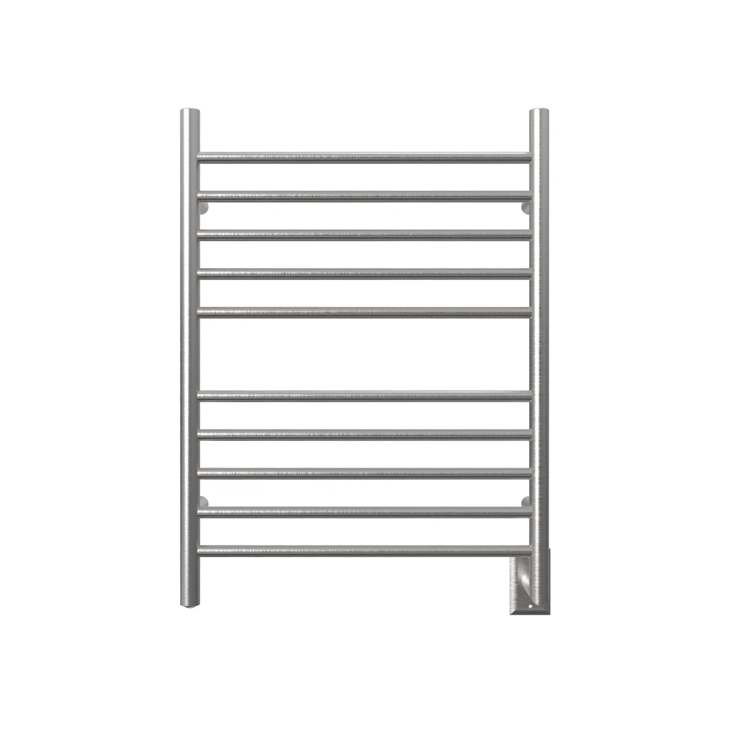 Amba Products 33.5" Gold Hardwired Straight 10 Polished Bar Towel Warmer