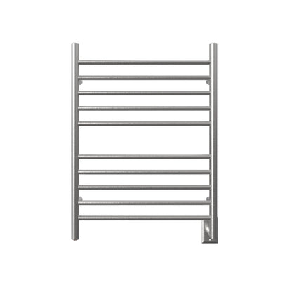 Amba Products 33.5" Gold Hardwired Straight 10 Polished Bar Towel Warmer
