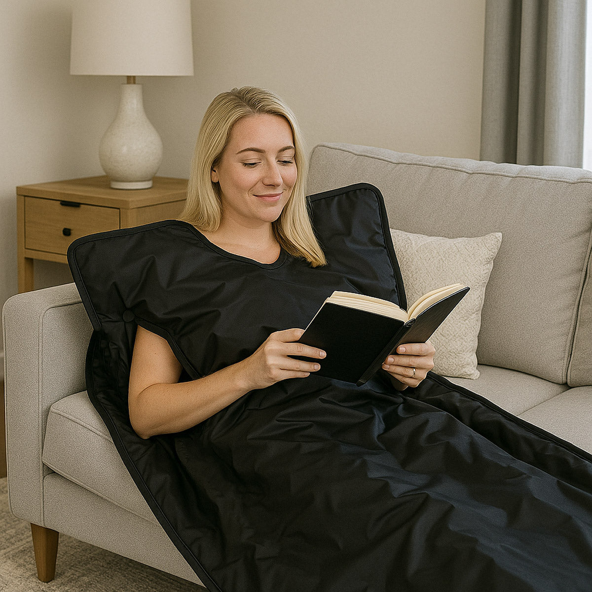 LifeTrend Sauna Blanket with Red Light Therapy