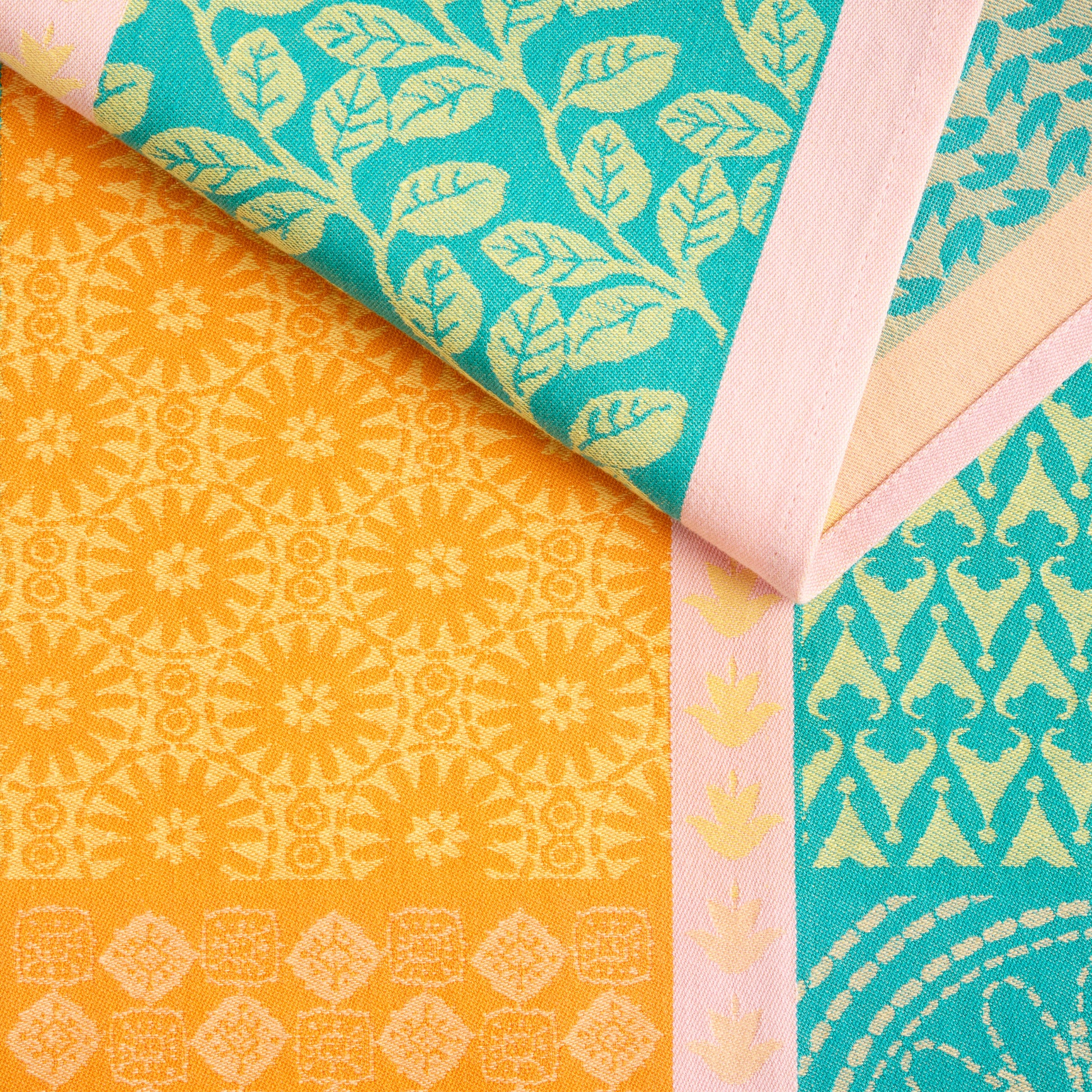 Jacquard Flatwoven Kitchen Towels, 8-pack
