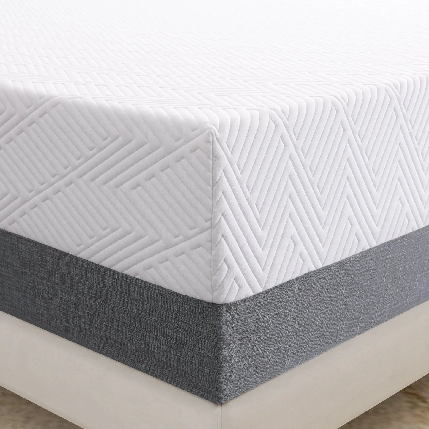 King Mattress Madinog 12" Memory Foam Mattress More Breathable, King Bed Mattress