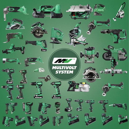 Metabo HPT 36V MultiVolt Cordless Metal Connector Nailer Kit | Accepts 1-1/2-Inch and 2-1/2-Inch Nails | Strap-Tite Probe Tip | NR3665DA