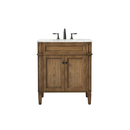 Elegant Kitchen and Bath 30 inch Single bathroom vanity in Grey