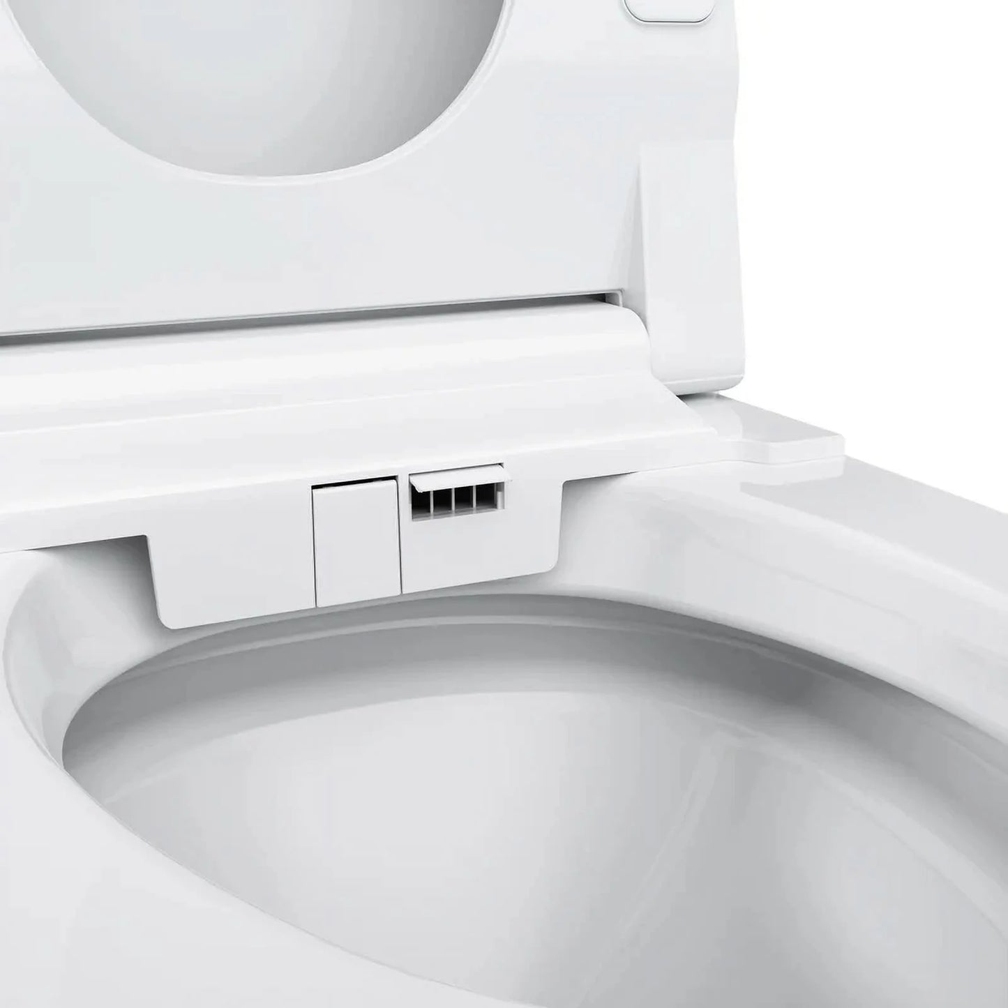 HOROW Smart Bidet Toilet 10'' Rough In with Auto open/close lid night light LED Display Off-Seat Flushing Heating Air Drying Warm Water