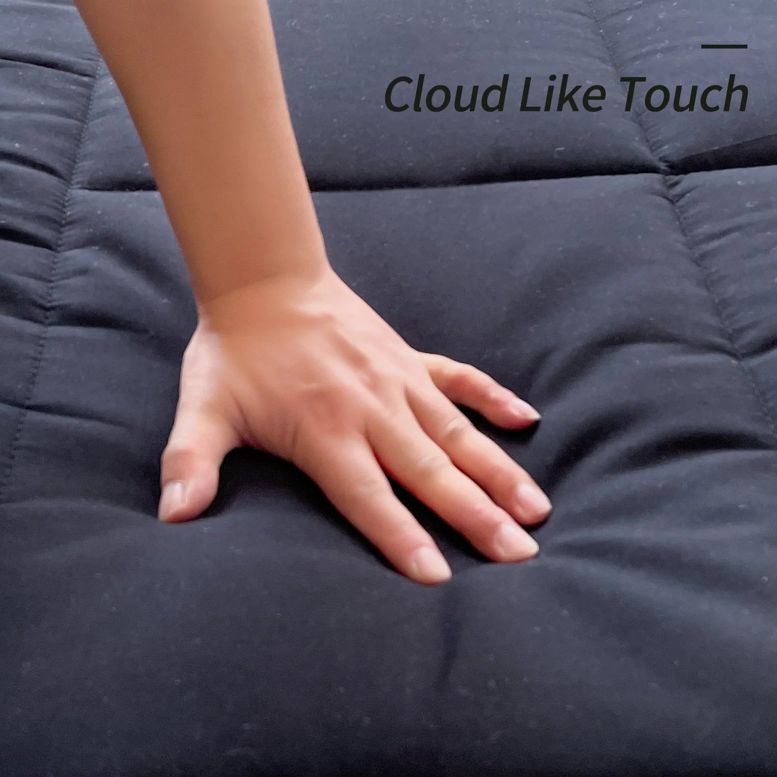 Futon Mattress, Padded Japanese Floor Mattress Quilted Bed Mattress Topper, Extra Thick Folding Sleeping Pad, Twin Size