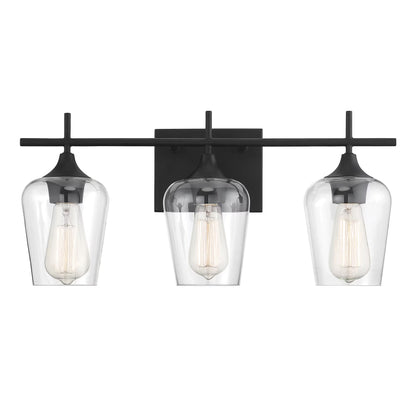 Elegant Octave Bathroom Vanity Light