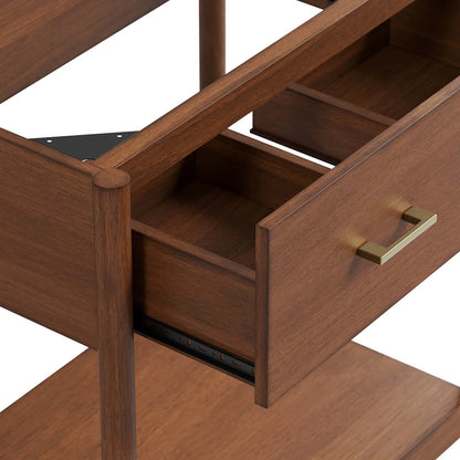 Modway Zaire 30" Bathroom Vanity Cabinet (Sink Basin Not Included) in Walnut