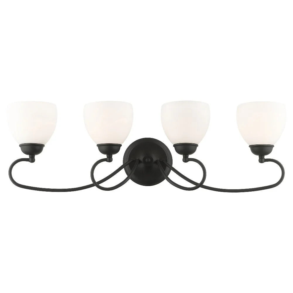 Livex Lighting Brookside Bath Light in Black