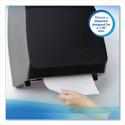 Scott Essential High Capacity Hard Roll Towels for Business, 1.75" Core, 8 x 950 ft, White,6 Rolls/CT -KCC02000
