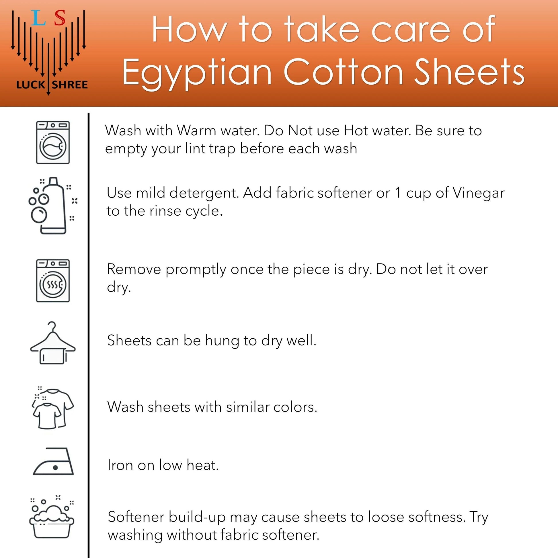 21-INCH EXTRA DEEP POCKETS -Twin XL Egyptian 700-TC Cotton 6-PC Sheet Set with 1 Fitted Sheet, 1 Oversized Flat Sheet 4 Pillowcases - Black