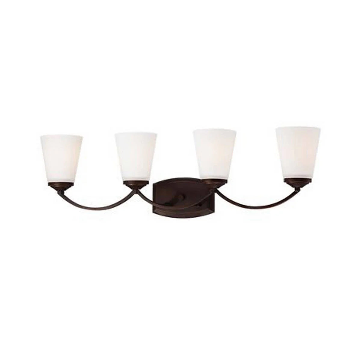 Minka Lavery - Overland Park - 4 Light Transitional Bath Vanity in Transitional
