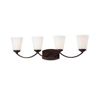 Minka Lavery - Overland Park - 4 Light Transitional Bath Vanity in Transitional