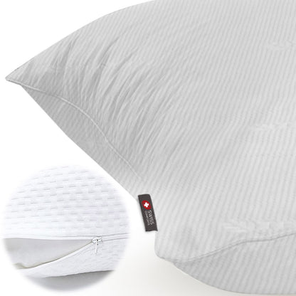 Swiss Comforts Embossed Tencel 2 Pack Pillow Protectors