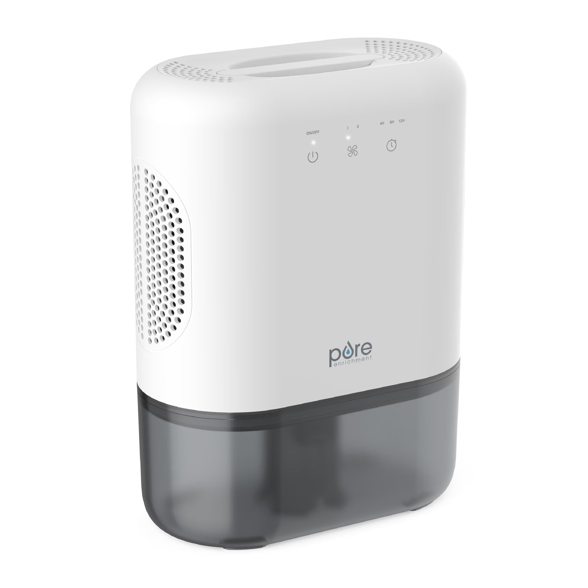 Pure Enrichment PureDry Elite Dehumidifier - Extra-Large 2L Water Tank with Auto Shut-Off, Removes 20 oz. (600 mL) per day of Moisture from Closets, Bathrooms, RVs, Basements, Bedrooms, and Offices