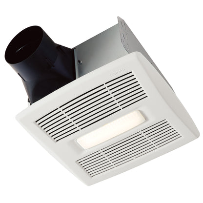 Broan Ultra Quiet Humidity Sensing Bath Ventilation Fan with LED Light