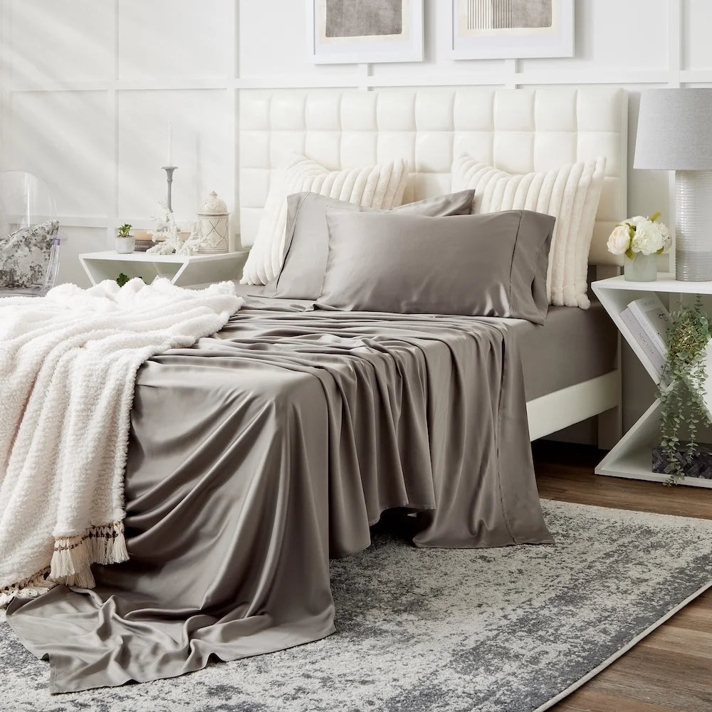 Cosy House Collection 100% Rayon Derived from Bamboo Bed Sheet Set