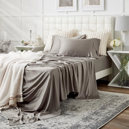 Cosy House Collection 100% Rayon Derived from Bamboo Bed Sheet Set