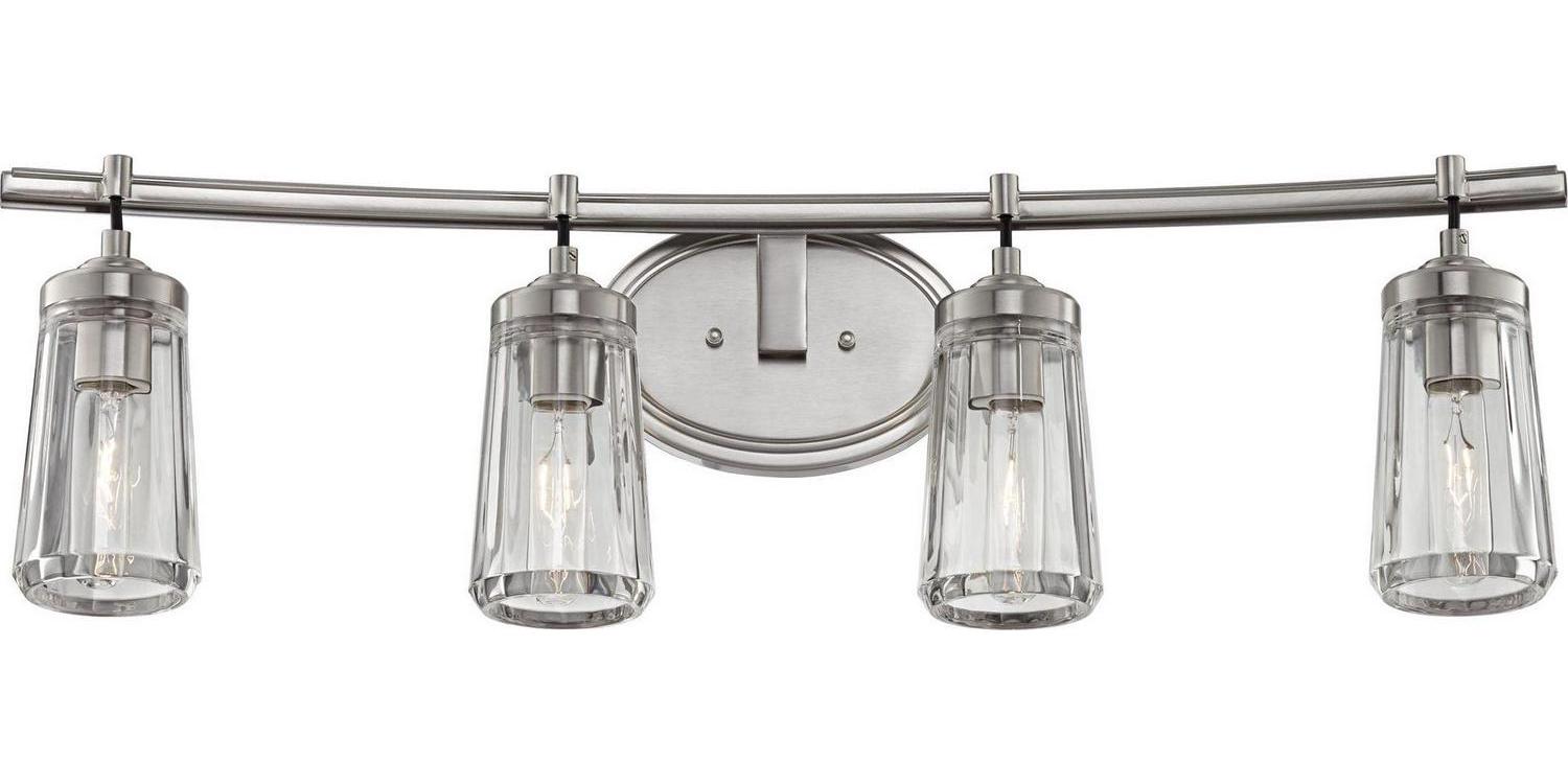2304-84-Minka Lavery-Poleis - 4 Light Transitional Bath Vanity in Transitional Style - 9 inches tall by 32 inches wide