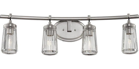 2304-84-Minka Lavery-Poleis - 4 Light Transitional Bath Vanity in Transitional Style - 9 inches tall by 32 inches wide