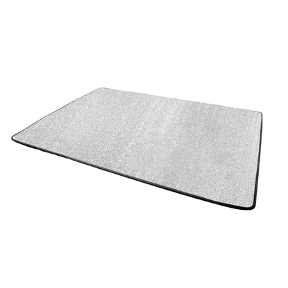 Camping Mat Aluminum Foil Sleeping Mattress Pad Waterproof Easy to Carry Folding Insulation Tent Pad Foam Sleeping Mat for Travel, Park 200cmx250cmx0.5cm