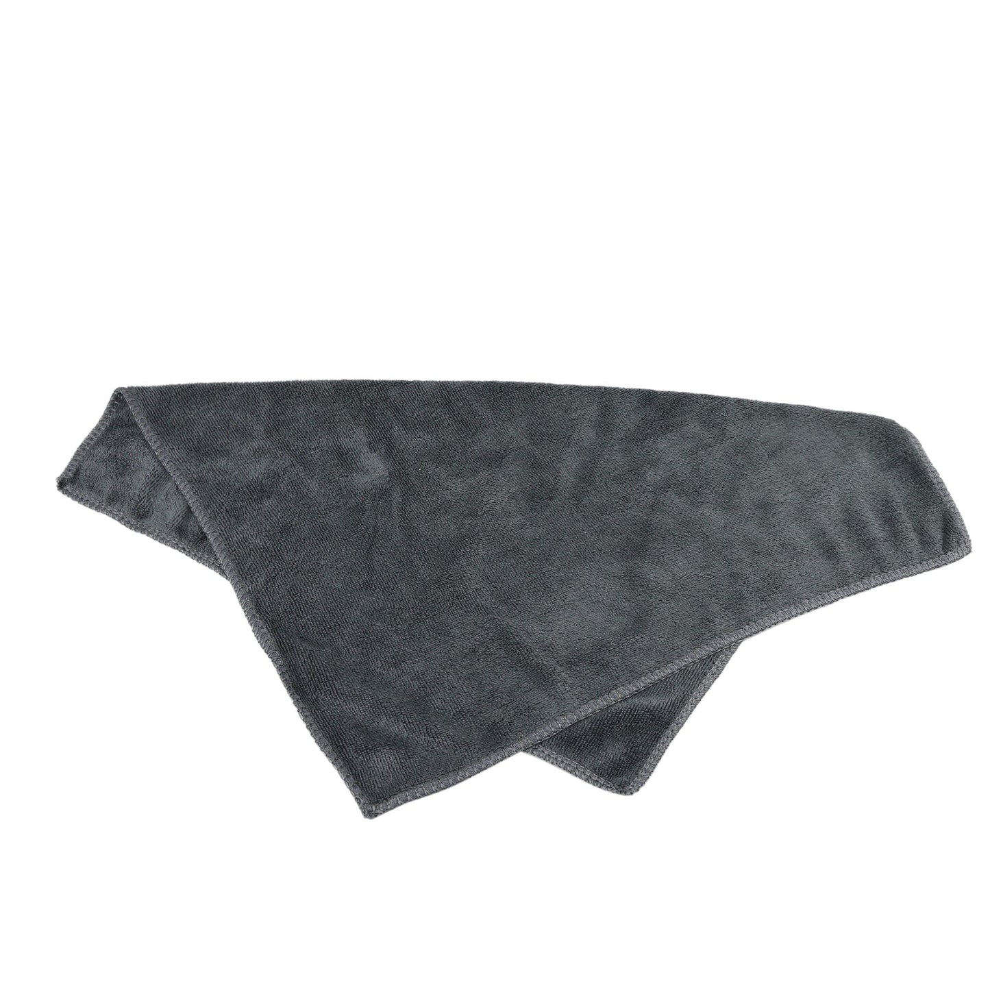 5pcs Gray 300gsm Microfiber Cleaning Cloth Absorbent Car Washing Drying Towel 40 x 40cm