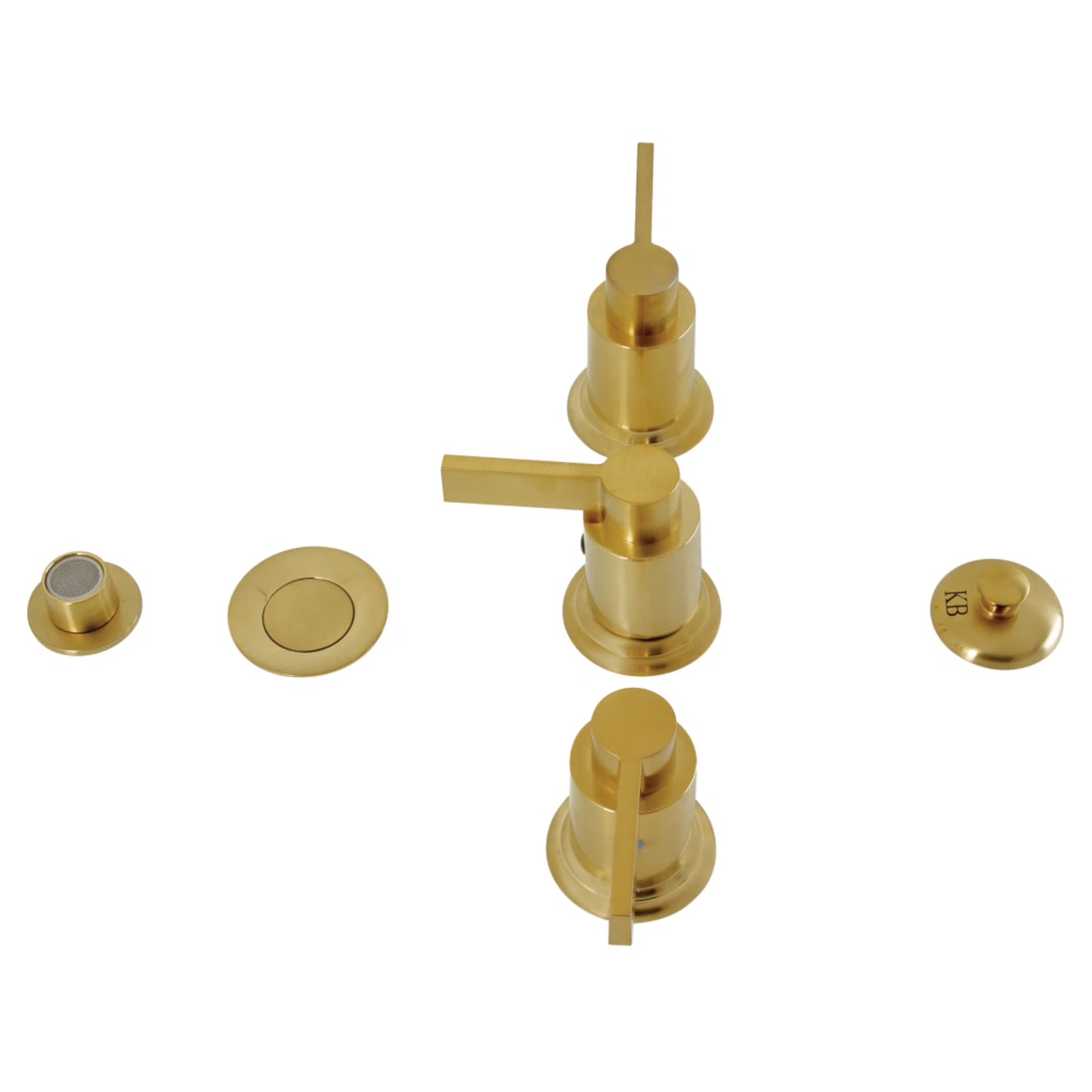 Kingston Brass KB6328NDL Bidet Faucet, Brushed Nickel