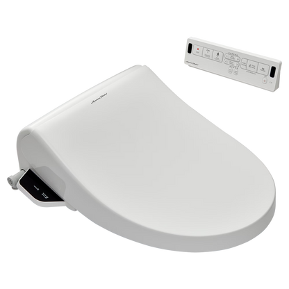 American Standard Advanced Clean 2.0 Slow Close Electric SpaLet Bidet Seat with Remote Operation for Elongated Toilet in White