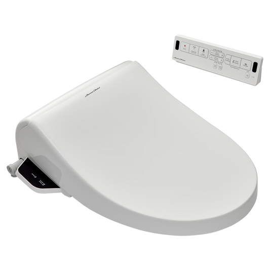 American Standard Advanced Clean 2.0 Slow Close Electric SpaLet Bidet Seat with Remote Operation for Elongated Toilet in White