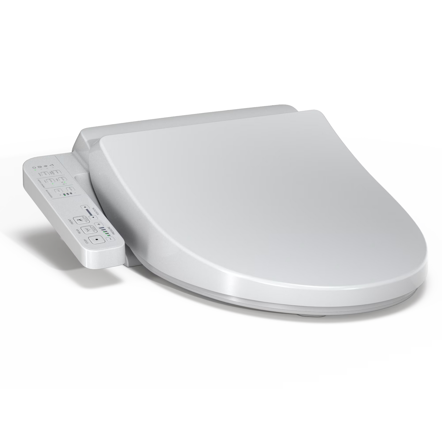 TOTO SW3004#01 Washlet A2 Electronic Bidet Toilet Seat with Heated Seat and SoftClose Lid, Elongated Cotton White
