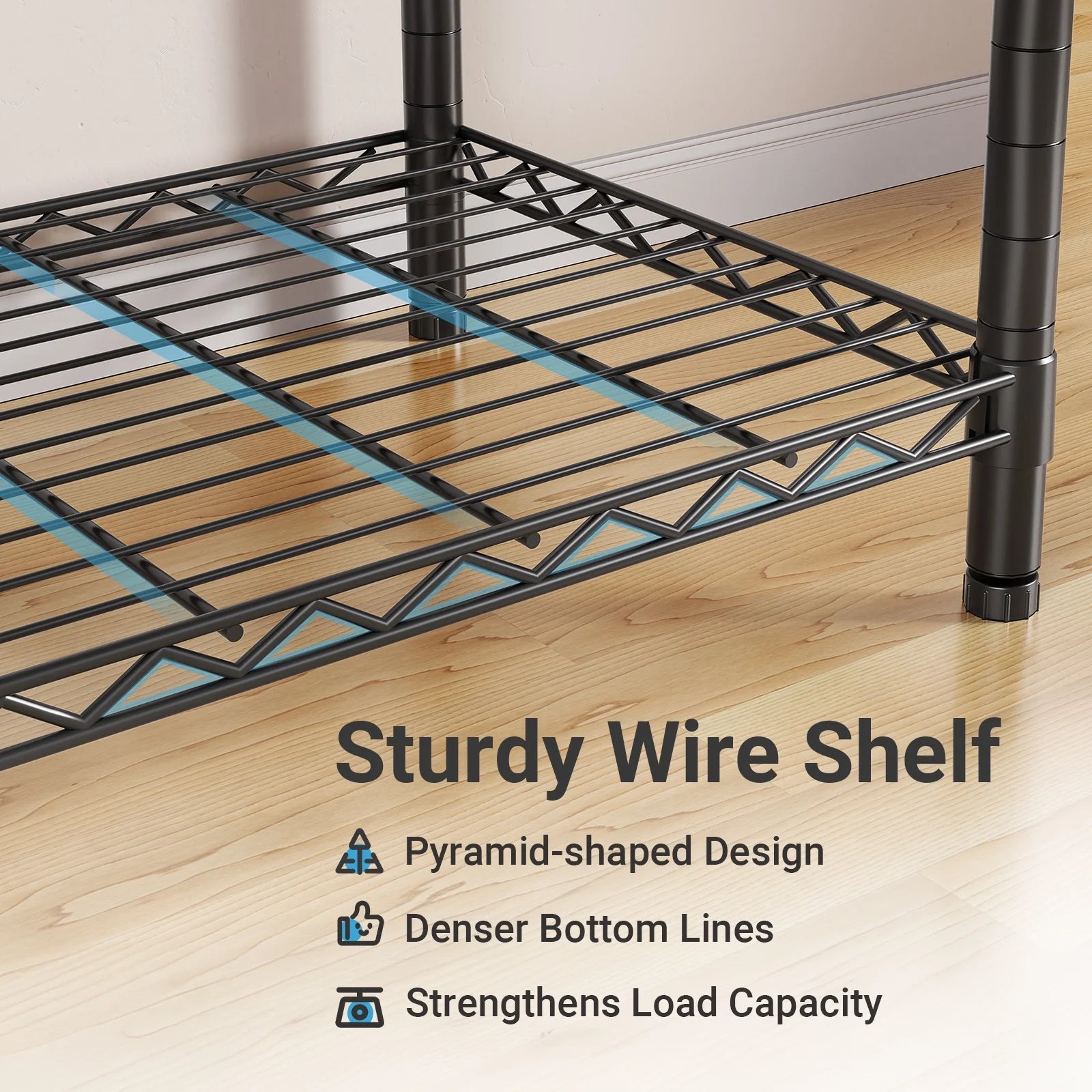 VIPEK V60 Extra Large Portable Closet Rack Heavy Duty Clothing Rack for Hanging Clothes Freestanding Wardrobe Closet, Metal Closet for Bedroom Storage Organizer, Load 1620lbs, Black
