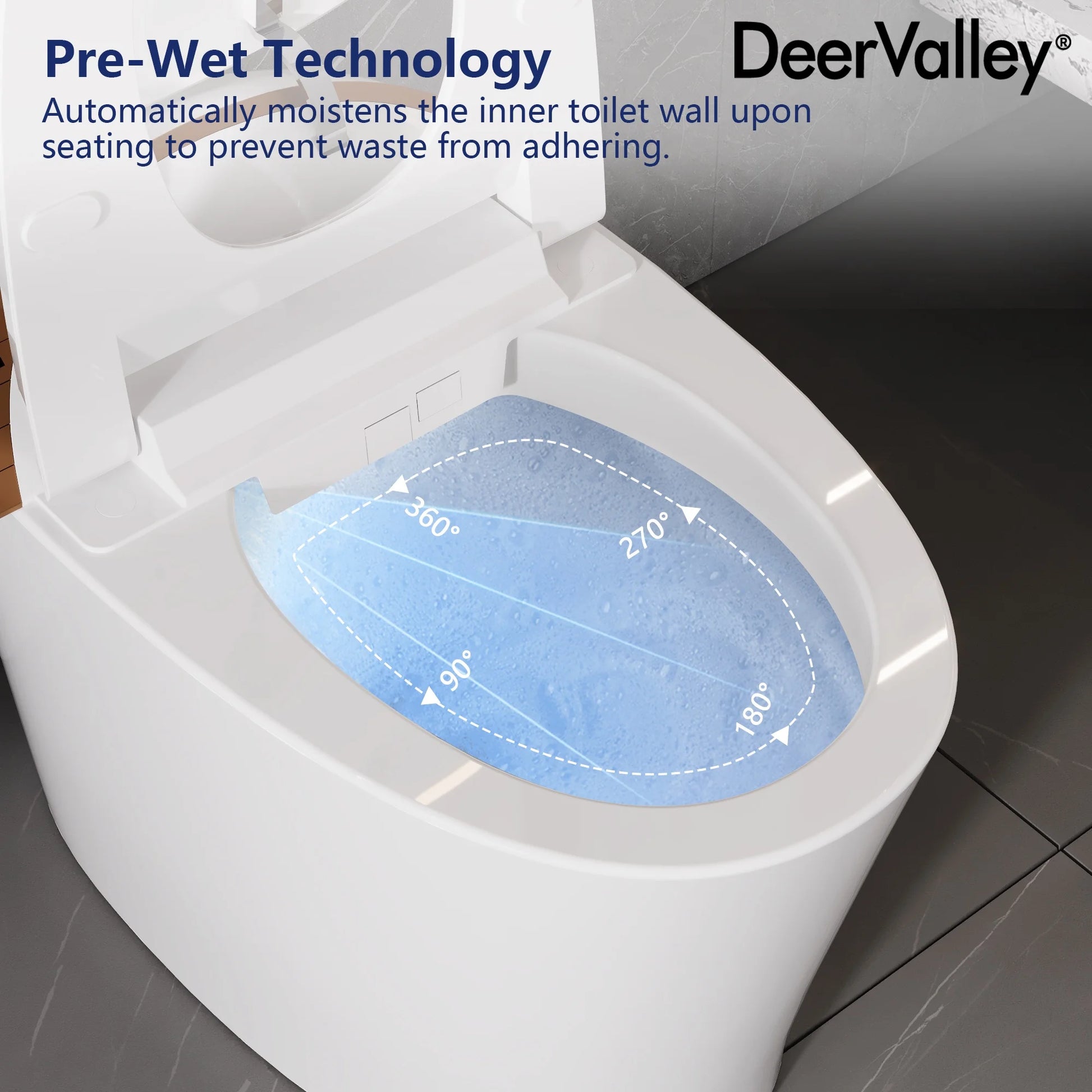 Tankless Elongated Smart Toilet Bidet 1.1/1.45 GPF in White with Auto Flush, Deodorization, Warm Water, Dryer