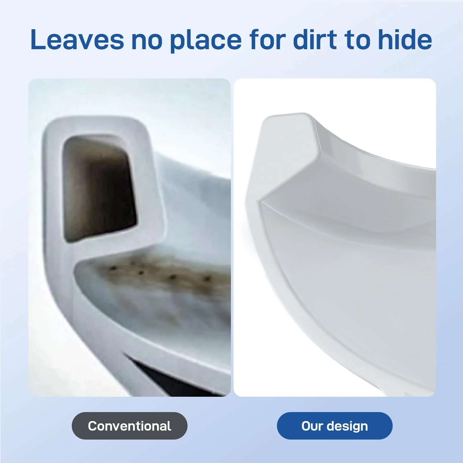 Elongated Toilets, 1.28 GPF Universal Height Siphonic Flush Toilet, Universal Height ADA Cotton, Water Efficient Bathroom Toilet(Toilet Seat Included) - Ceramic White