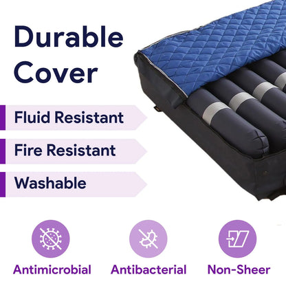 Proheal Low Air Loss Alternating Pressure Air Mattress with Pump - Stages I-III - Bed Size: 36° x 80° Bed Thickness: 8 inch