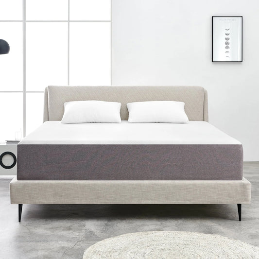 Queen Mattress, Madinog 10 inch Cooling-Gel Memory Foam Mattress in a Box, Queen