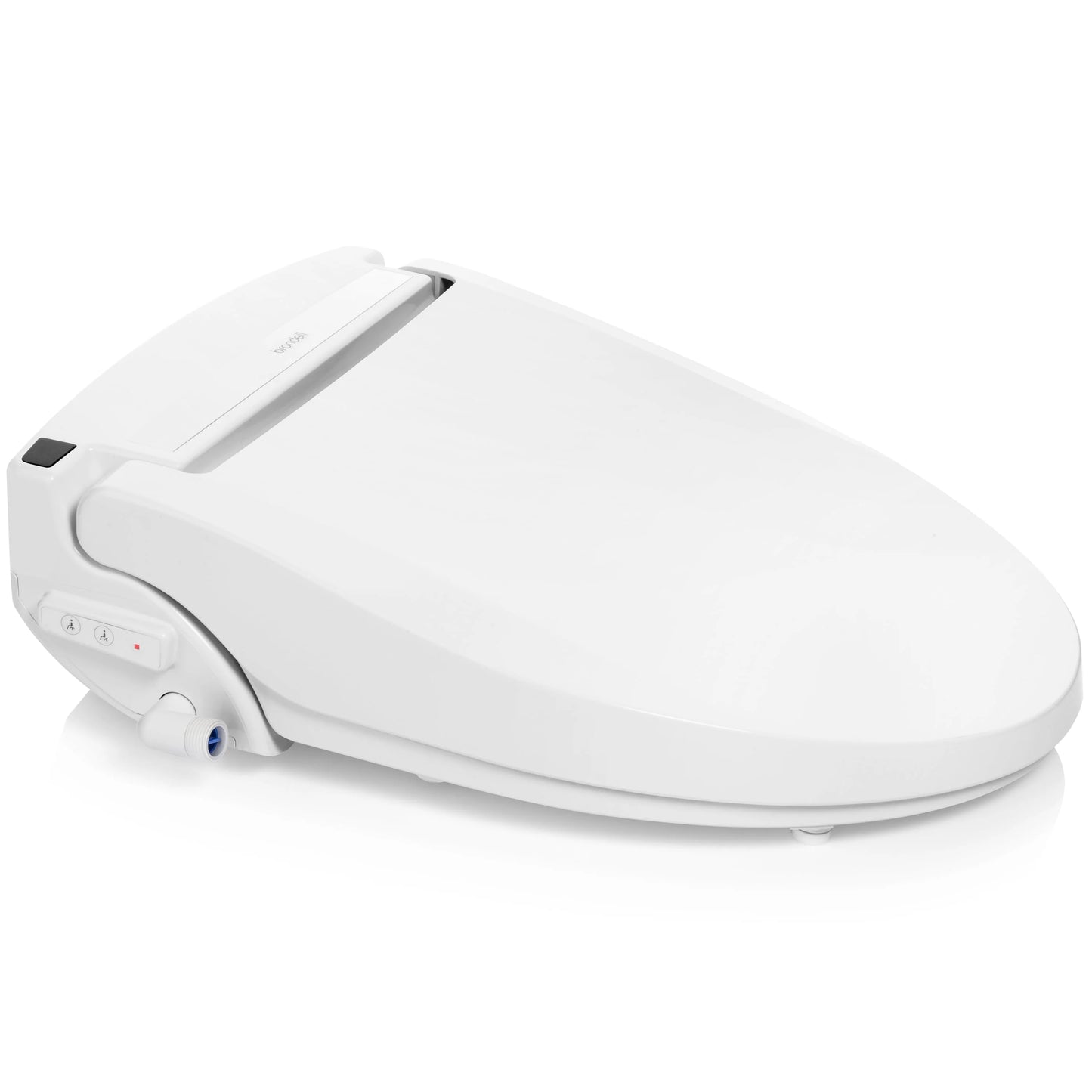 Brondell Swash Select BL97 Electronic Bidet Seat, Round White
