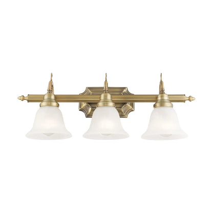 Livex Lighting French Regency Bath Light in Antique Brass