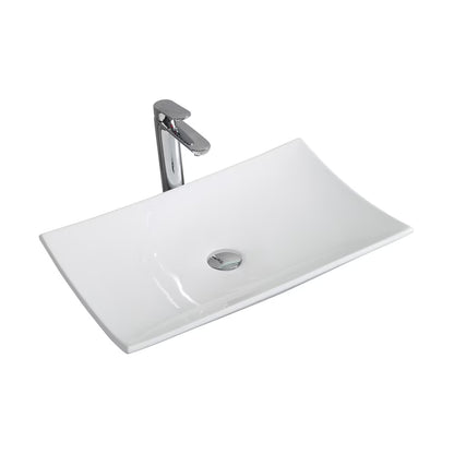 Annecy 23.5°?Rectangle Vessel Bathroom Sink